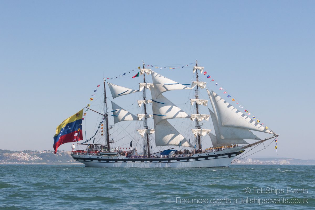 Simon Bolivar During TSR Lisboa 2016 By Michelle Shum Tall Ships Network No Usage Rights 1200x800 